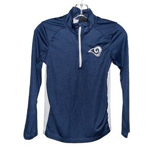 NFL Big Boys Los Angeles Rams Long Sleeve Top size M Blue